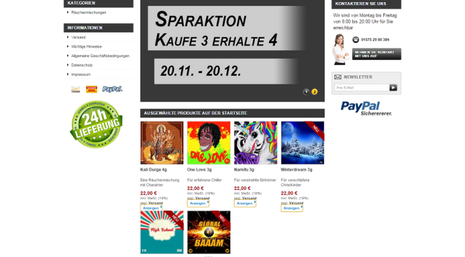 Rauchgeist.de - Räuchermischungen zum besten Preis
